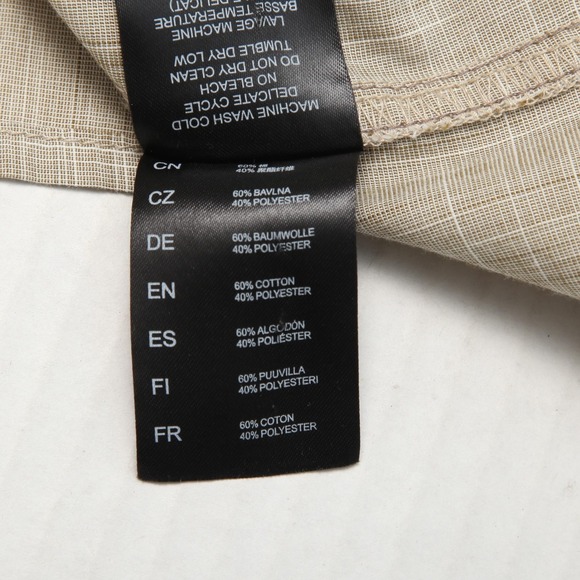 Kuhl Karib Shirt Mens 2XL Beige Short Sleeve Button Front Hiking 7259 - Picture 6 of 12